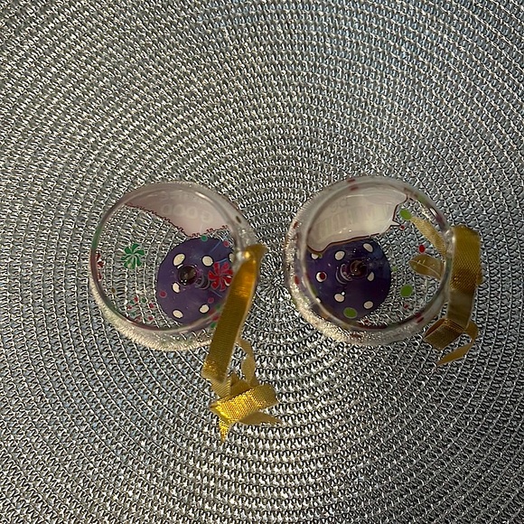 Set of Wine Glass Christmas Ornaments - Picture 6 of 11